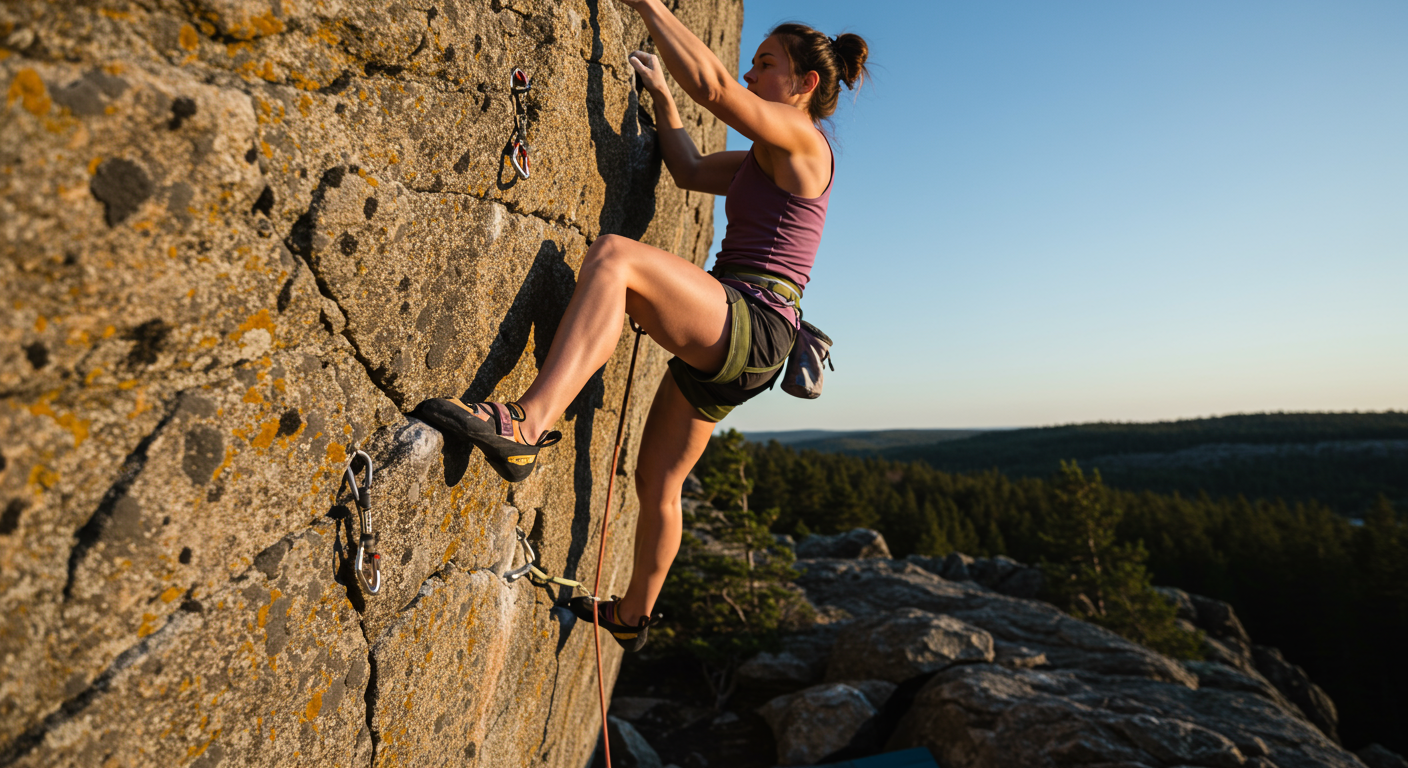 Praca nóg w wspinaczce – klucz do sukcesu